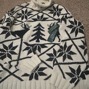Ralph Lauren moose sweater